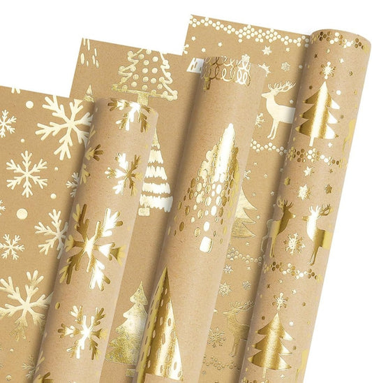 Pack of small Christmas Tree Cracker Decorations